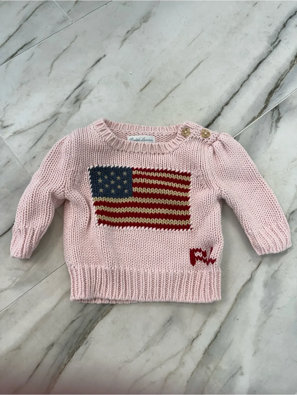 American Flag Sweater